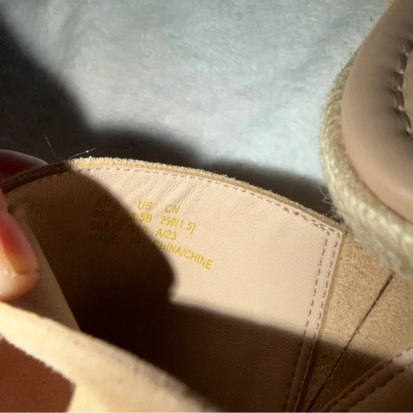 Stuart Weitzman Espadrille Wedge Sandals - Picture 7 of 9